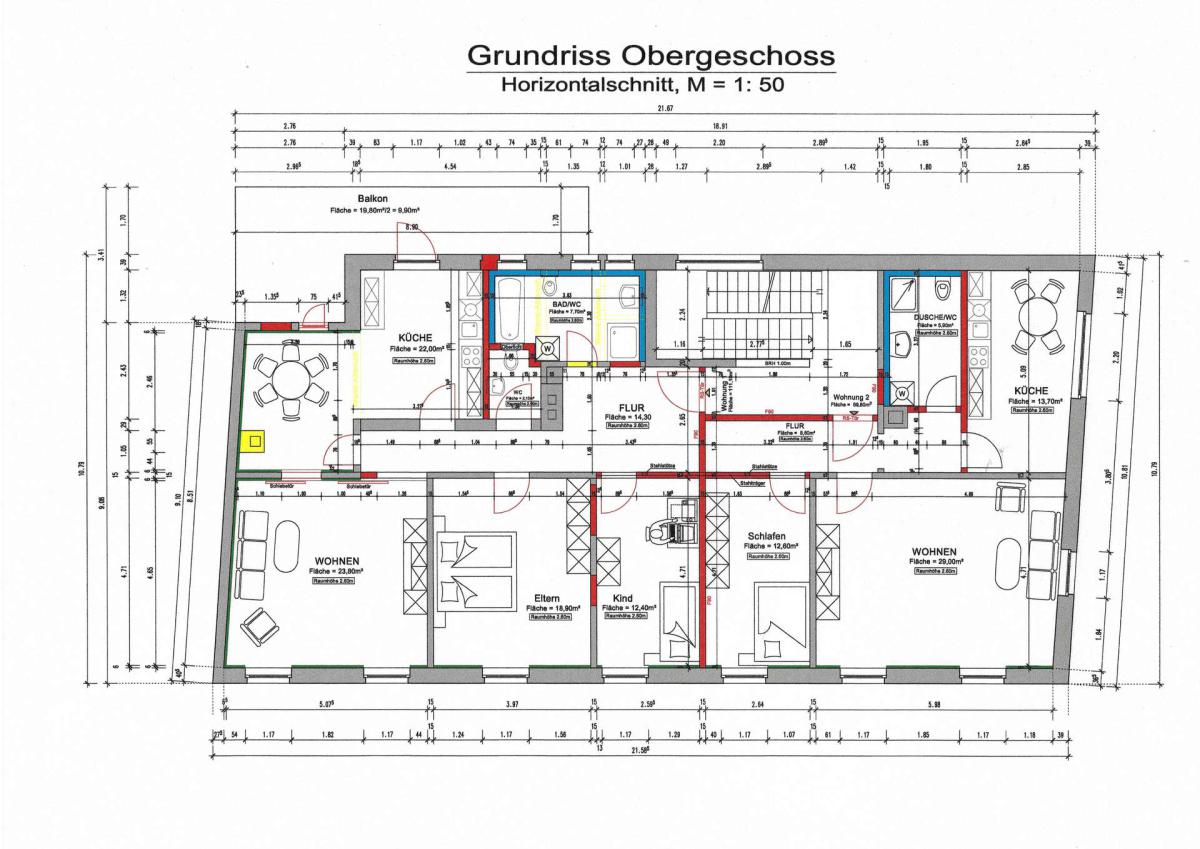 Grundriss Marktstraße OG